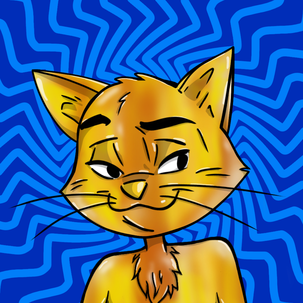 Lazy Cat 0000 NFT on SolSea