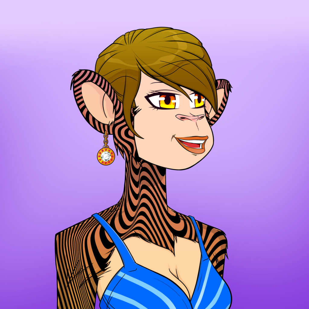 Degen Lady Ape #2640